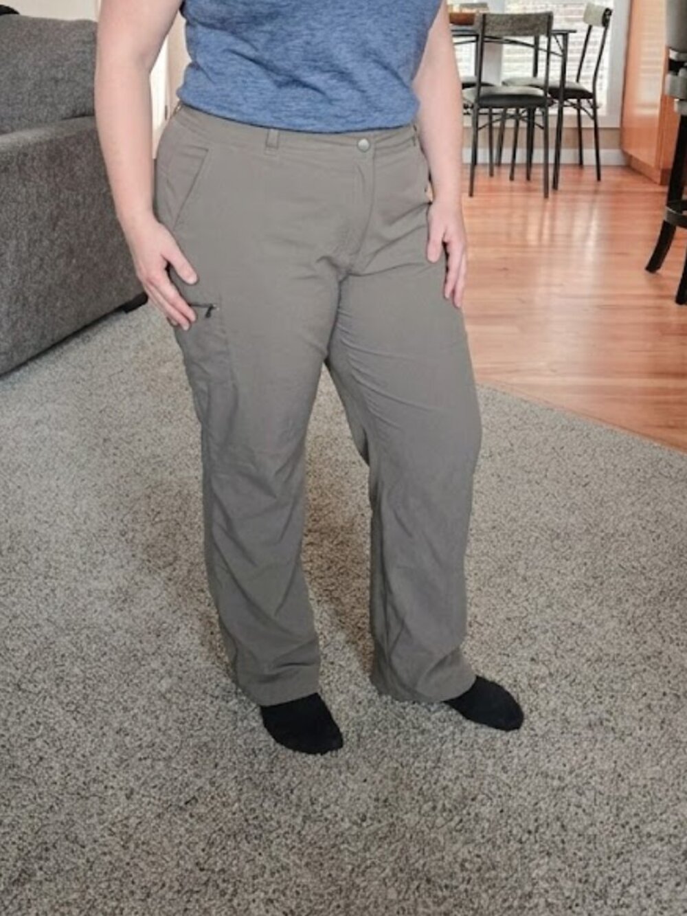 NWT LL Bean sz 22W UPF 40+ comfort trail pant